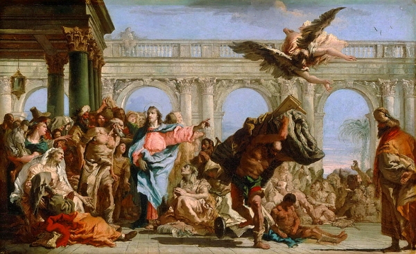 Giovanni Domenico Tiepolo((1727~1804)), 베데스다 연못의 기적