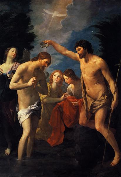 Guido Reni, 예수의 세례받음(1623)
