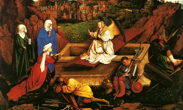 Van Eyck, Three Maries At The Tomb